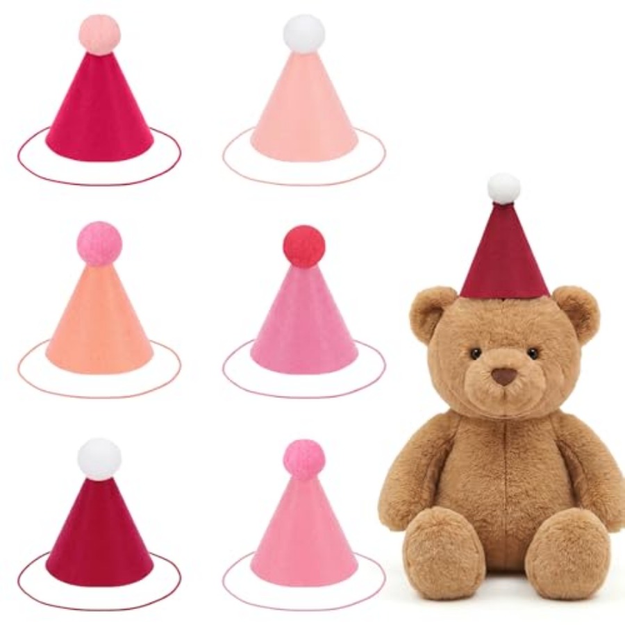6 Pcs Mini Party Hats for Stuf - Party Hat Cone บทวิจารณ์และราคา