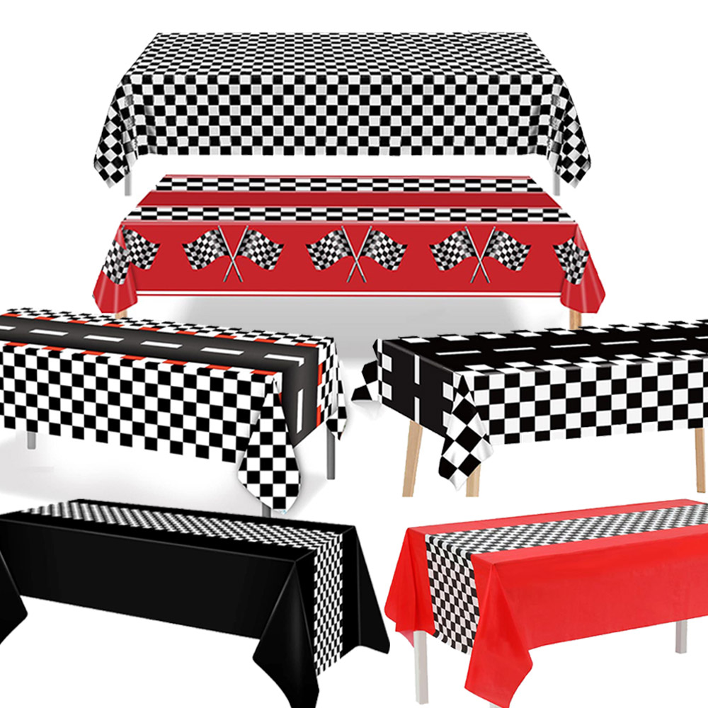 Racing Car Theme Disposable Ta - Table Cloth Disposable บทวิจารณ์และราคา