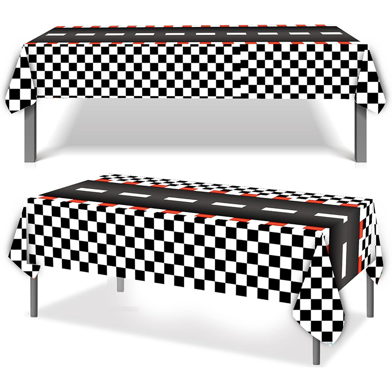Racing Car Theme Disposable Ta - Table Cloth Disposable บทวิจารณ์และราคา