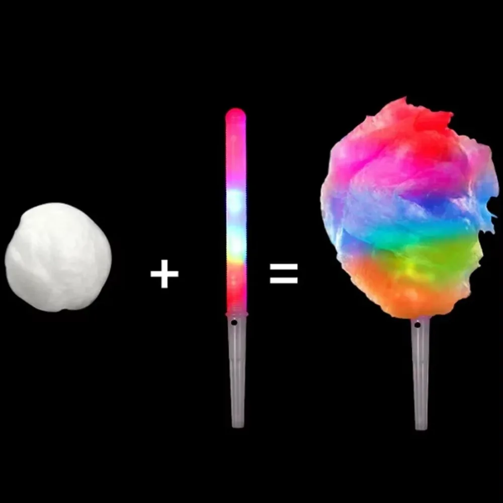 20Pcs Kpop Lightstick Colorful - Cotton Candy Cone บทวิจารณ์และราคา