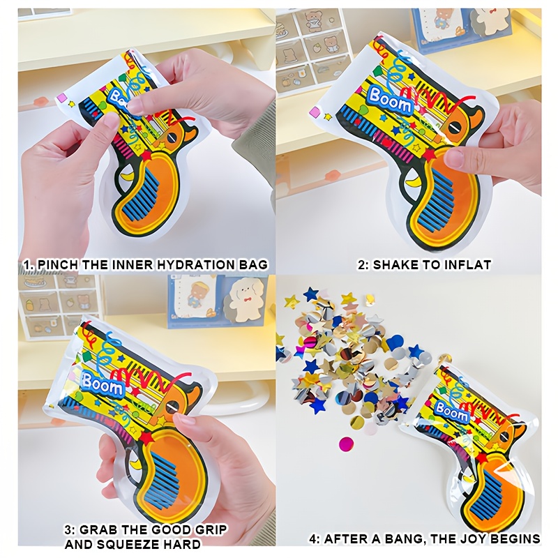 20 Colorful Confetti Poppers,  - Confetti Cannon Tube บทวิจารณ์และราคา