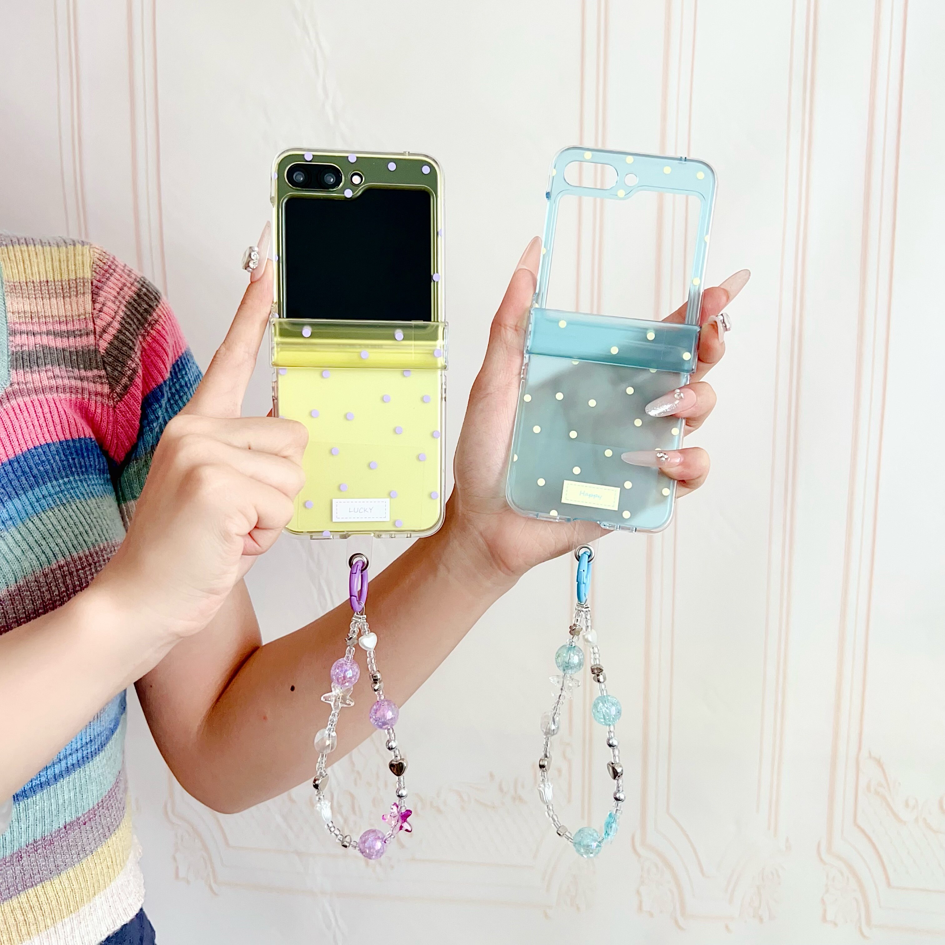Pink blue polka dot birthday g - Event Z บทวิจารณ์และราคา