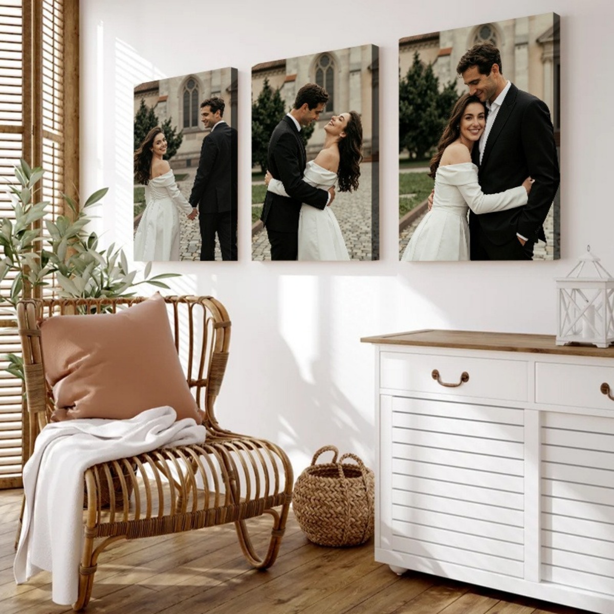 Set of 3 Custom Photo Canvas P - Eve Party บทวิจารณ์และราคา
