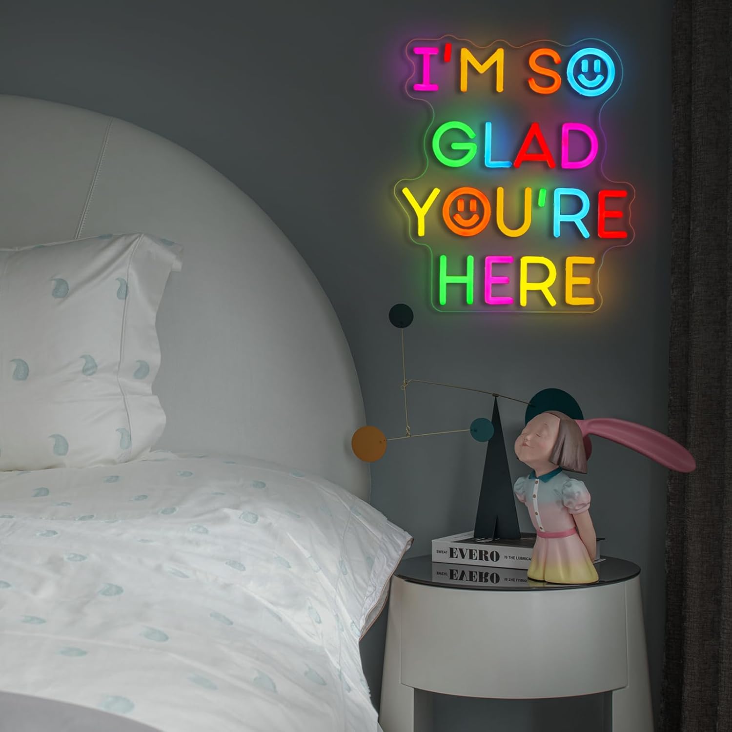  I'm So Glad You‘re Here Neon - Neon Sign Party บทวิจารณ์และราคา
