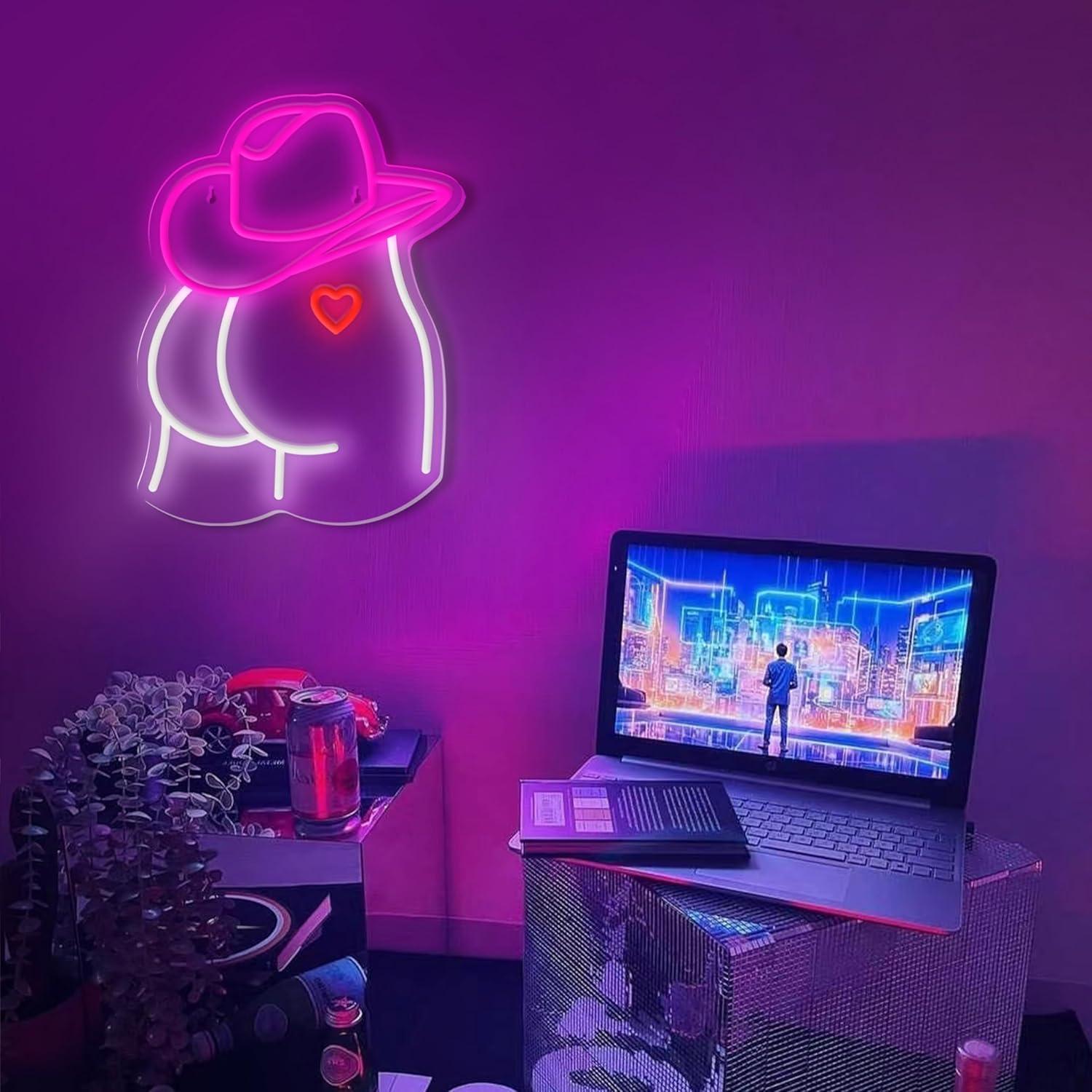 Cowgirl Neon Sign Dimmable LED - Neon Sign Party บทวิจารณ์และราคา