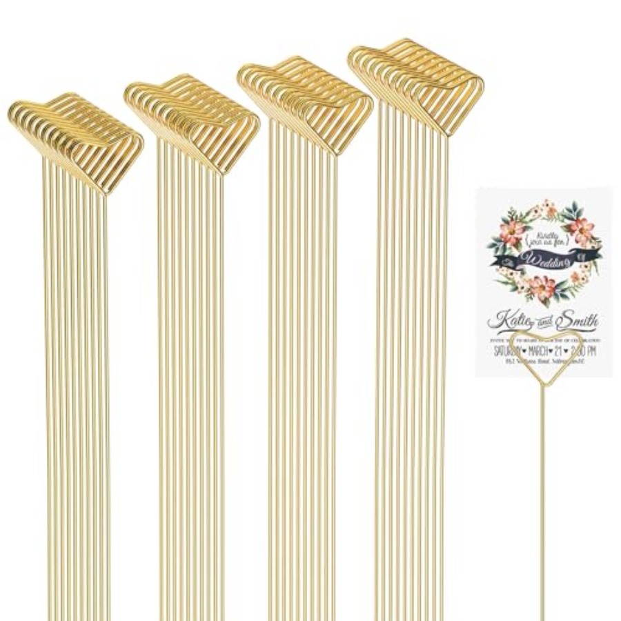 40 Packs Floral Card Holder Pi - Centerpiece Stick บทวิจารณ์และราคา