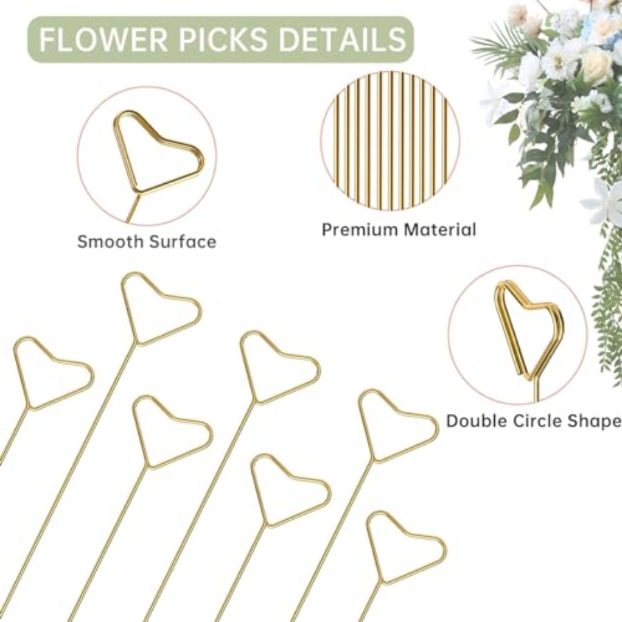 40 Packs Floral Card Holder Pi - Centerpiece Stick บทวิจารณ์และราคา
