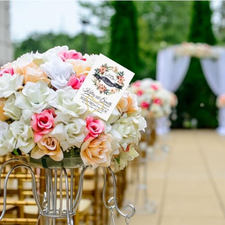 40 Packs Floral Card Holder Pi - Centerpiece Stick บทวิจารณ์และราคา