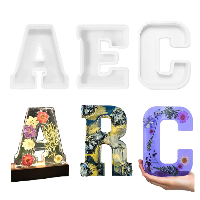 1pc A-Z Letter Silicone Molds  - Event Z บทวิจารณ์และราคา
