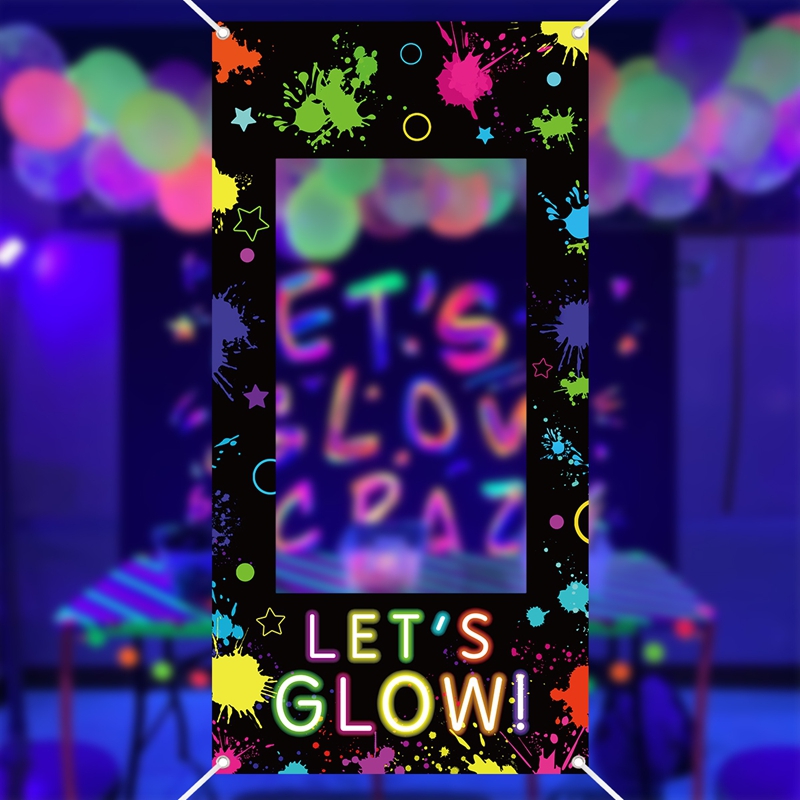 Let‘s Glow Photo Booth Frame N - Let'S Party Event Supply บทวิจารณ์และราคา