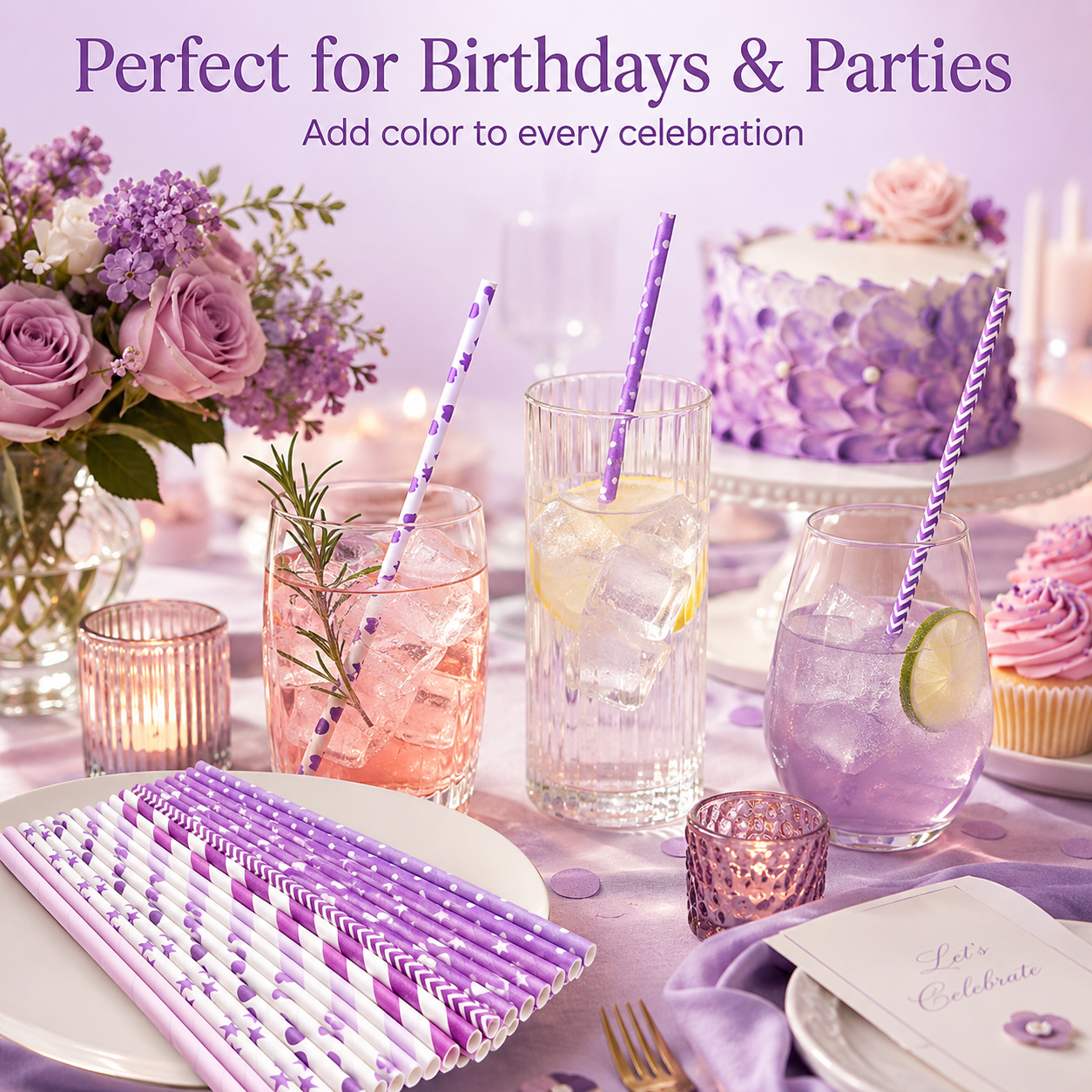 25pcs Colorful Patterned Paper - Paper Straw Color บทวิจารณ์และราคา