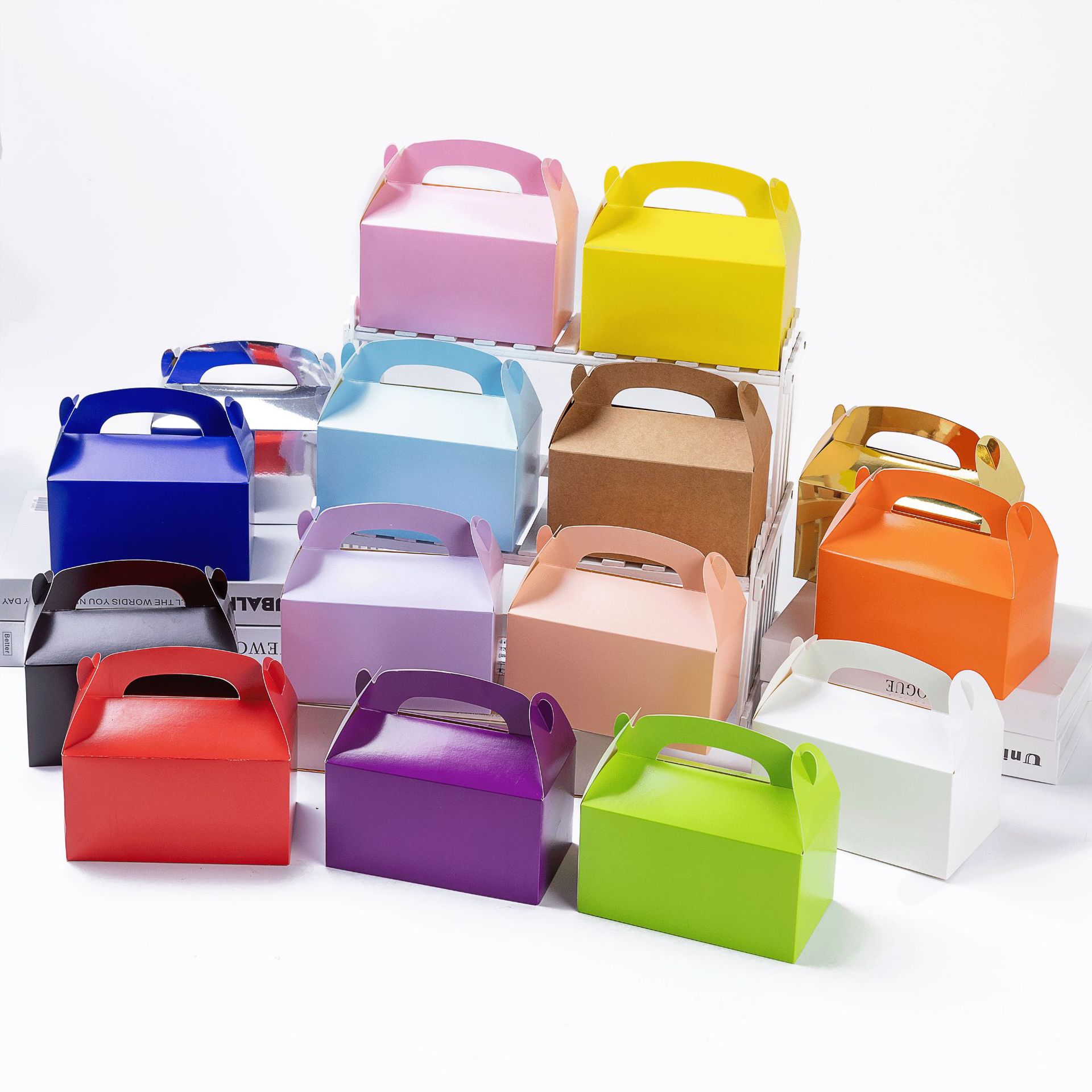 10-30pcs Gift Boxes with Handl - Event Party Box บทวิจารณ์และราคา
