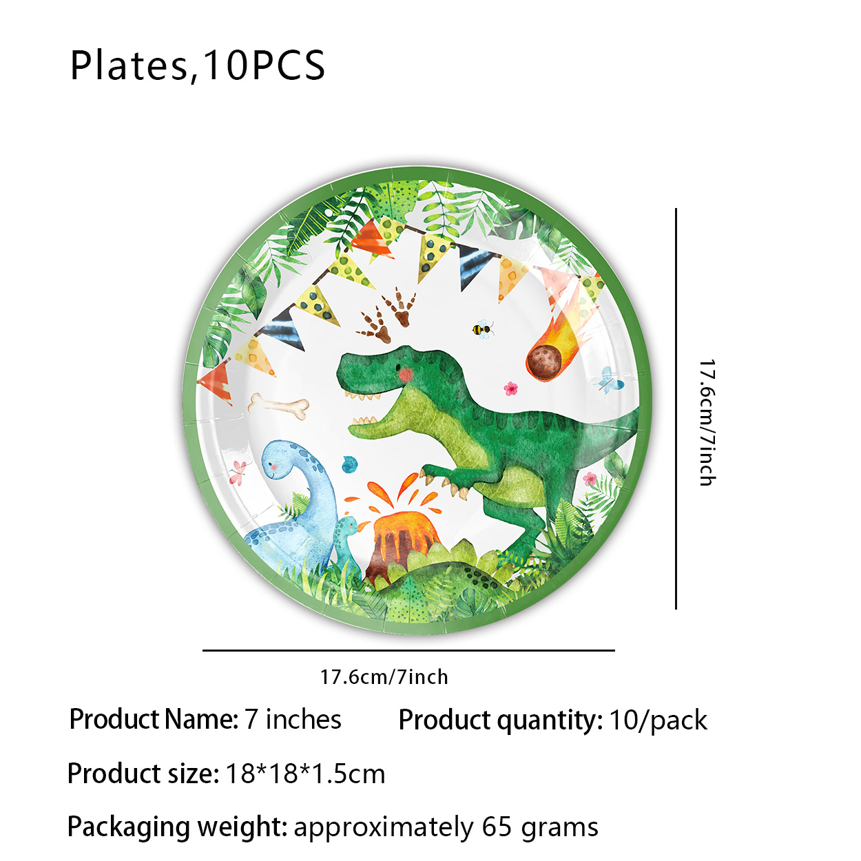 Dinosaur Birthday Disposable T - Table Cloth Disposable บทวิจารณ์และราคา