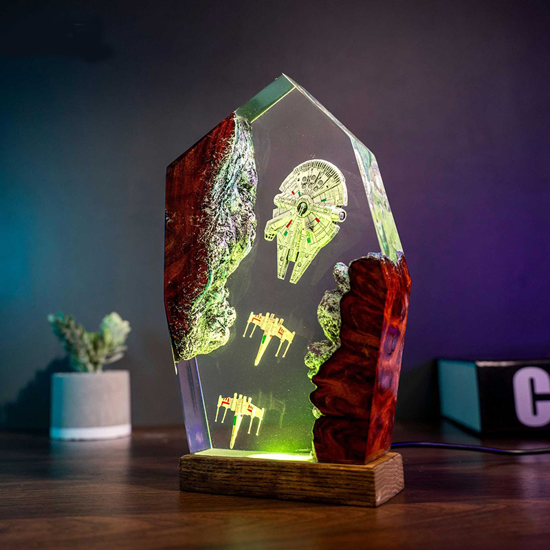 Table Resin Lamp Universe War  - Eve Party บทวิจารณ์และราคา