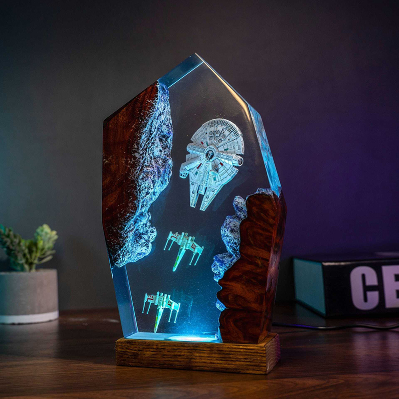 Table Resin Lamp Universe War  - Eve Party บทวิจารณ์และราคา