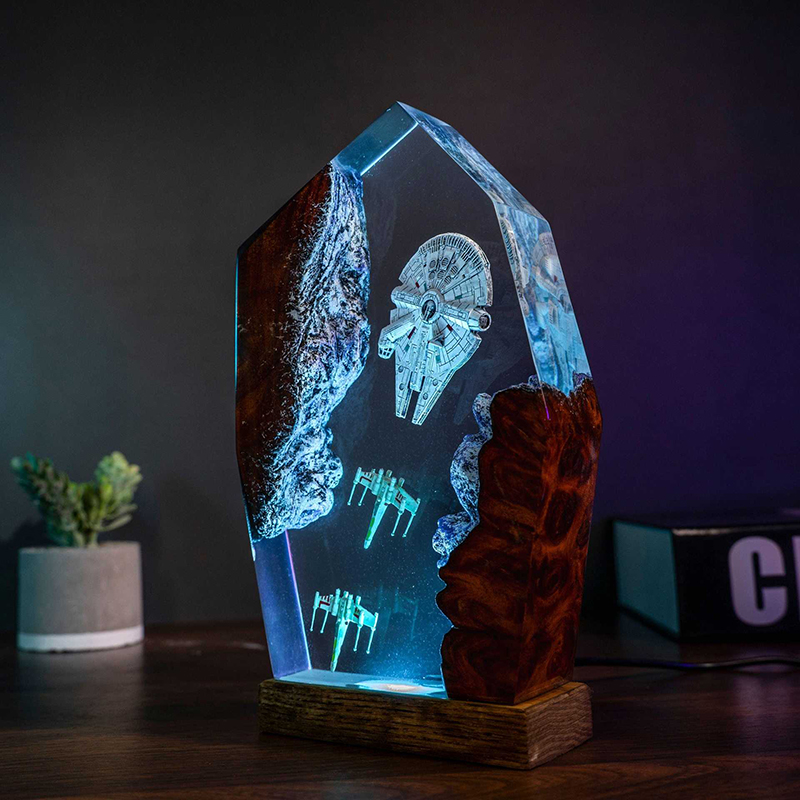 Table Resin Lamp Universe War  - Eve Party บทวิจารณ์และราคา