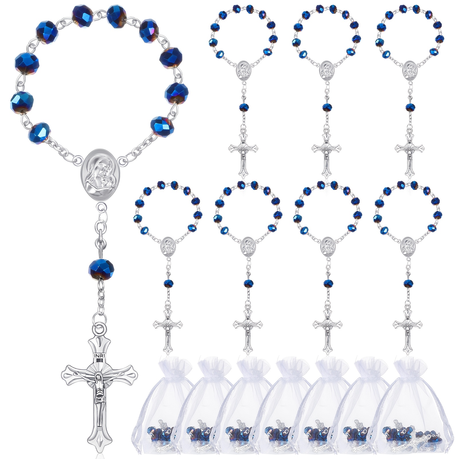 50 Sets Baptism Favors Rosary  - Party Favor Bag บทวิจารณ์และราคา