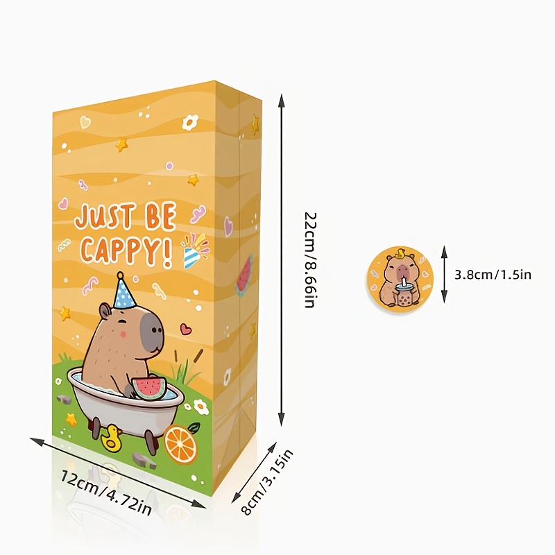 12/24/48pcs Capybara Candy Bag - Event Party Box บทวิจารณ์และราคา