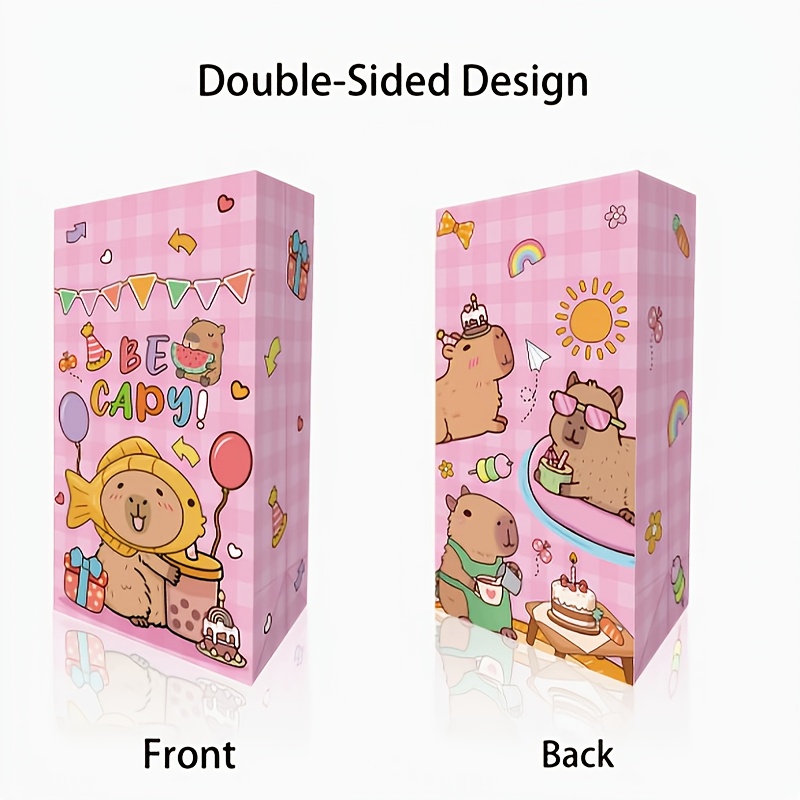 12/24/48pcs Capybara Candy Bag - Event Party Box บทวิจารณ์และราคา