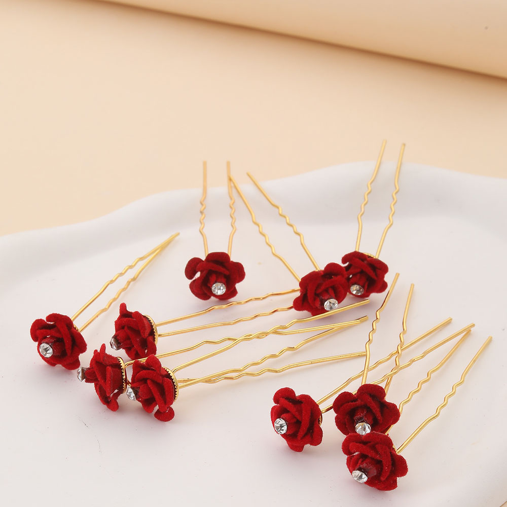 10Pcs Rose Hair Accessories We - Event Suppliers บทวิจารณ์และราคา