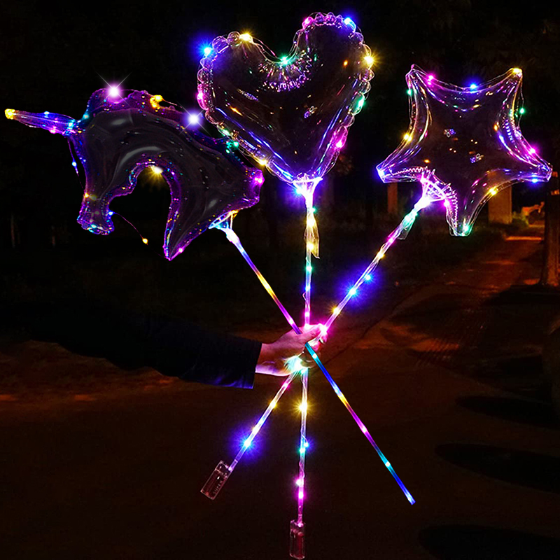 1 Set LED Clear Balloon Transp - Led Balloon Light บทวิจารณ์และราคา