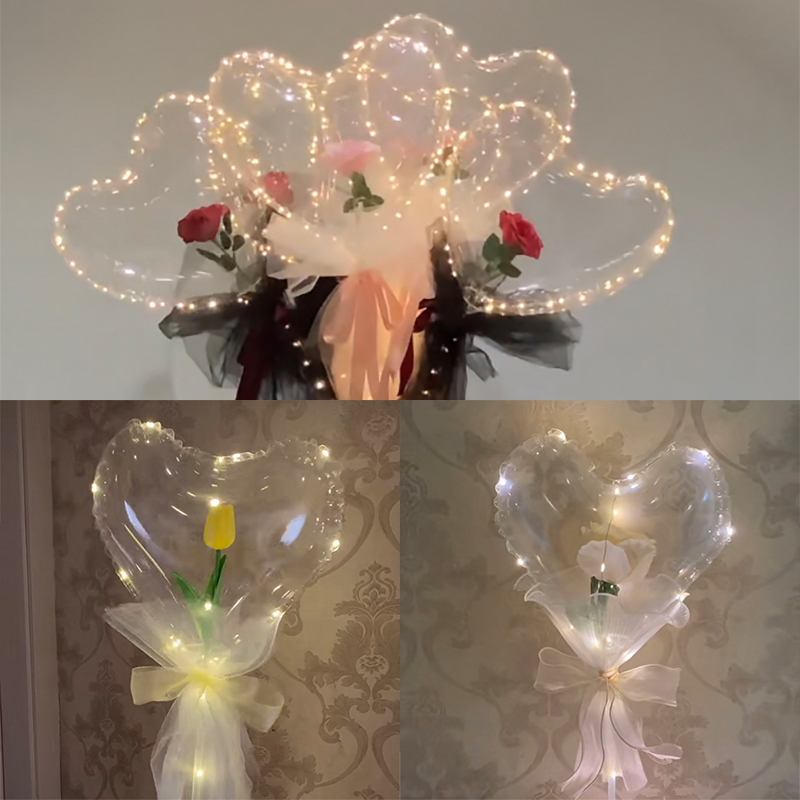 1 Set LED Clear Balloon Transp - Led Balloon Light บทวิจารณ์และราคา