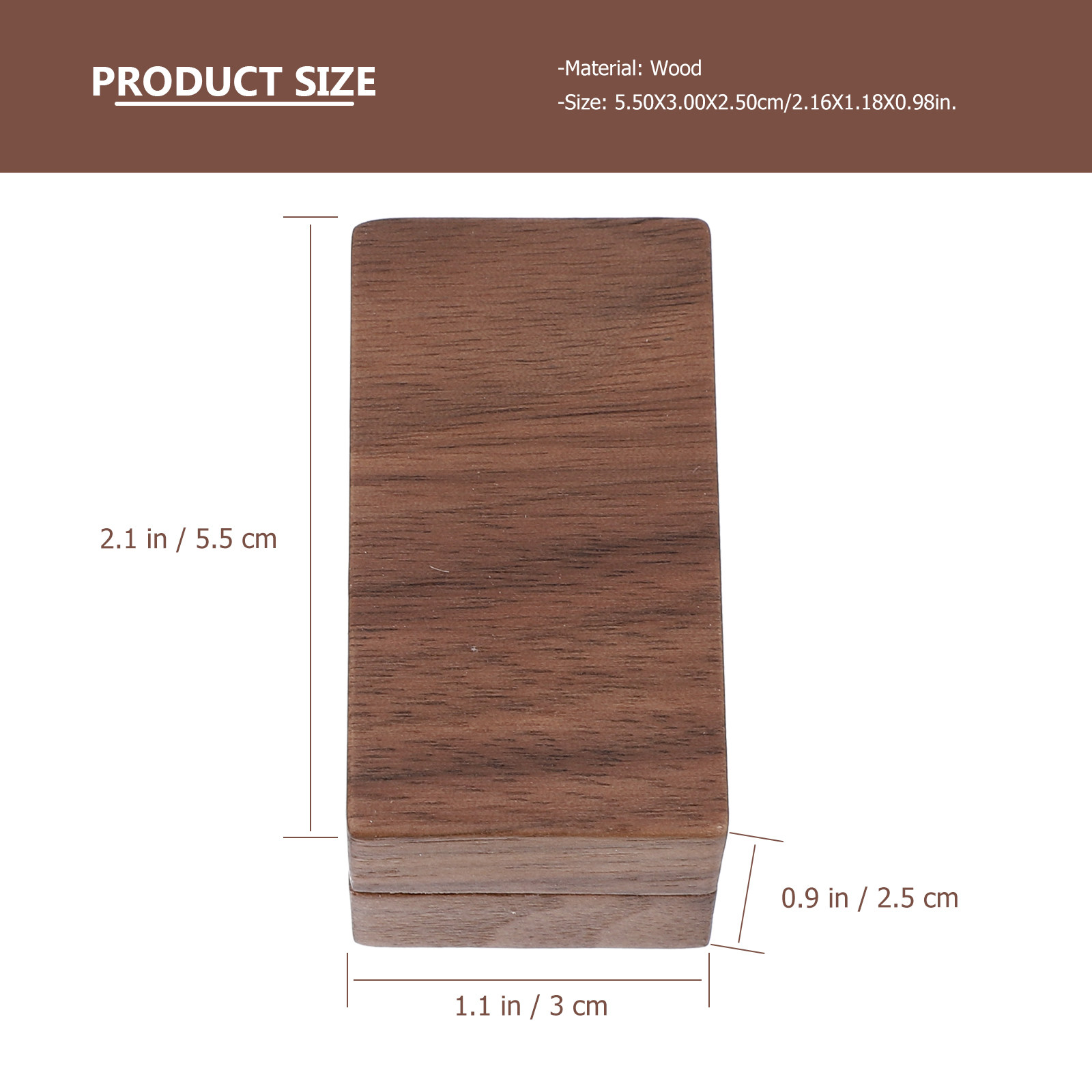 Hard Skin Friendly Wooden Ring - Event Party Box บทวิจารณ์และราคา