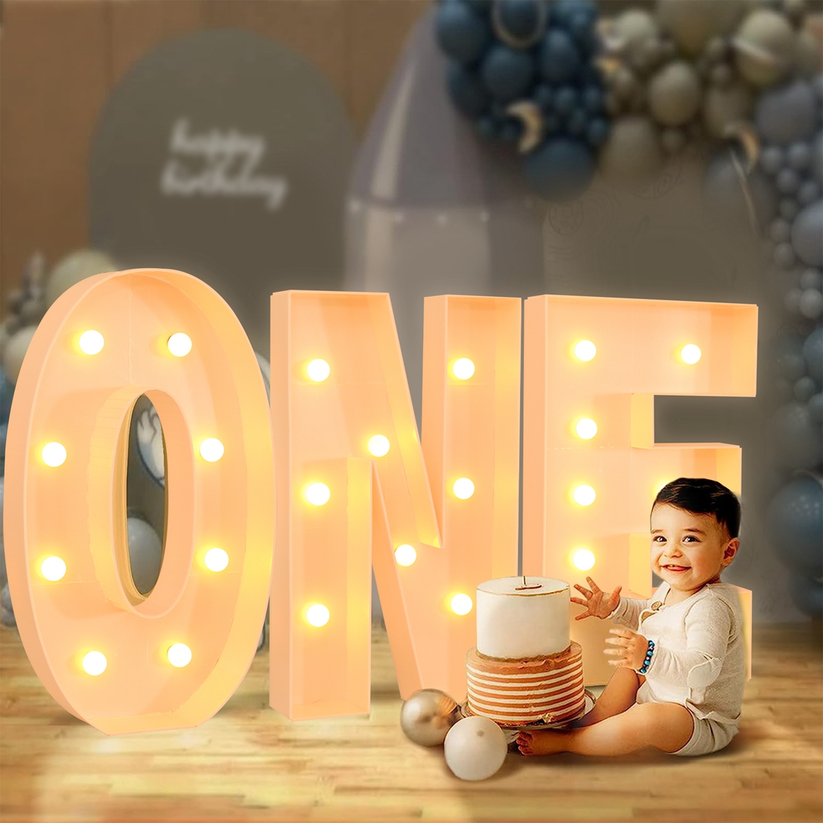 91.5CM Giant Letter Led Light  - Led Balloon Light บทวิจารณ์และราคา