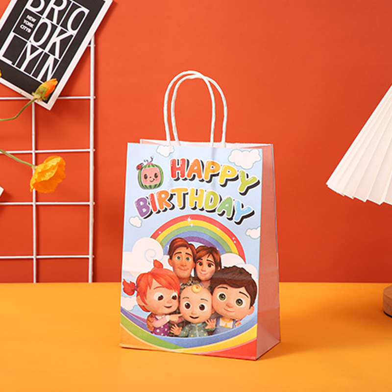 Cocomelons Party Gift Bag Set  - Party Favor Bag บทวิจารณ์และราคา