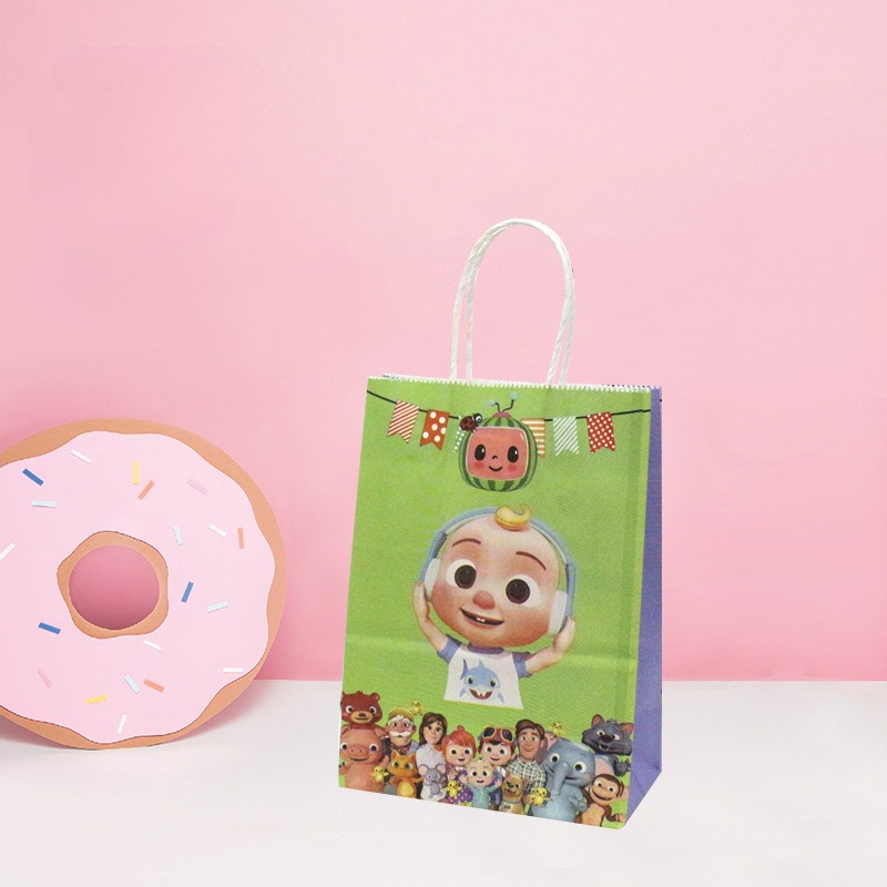 Cocomelons Party Gift Bag Set  - Party Favor Bag บทวิจารณ์และราคา