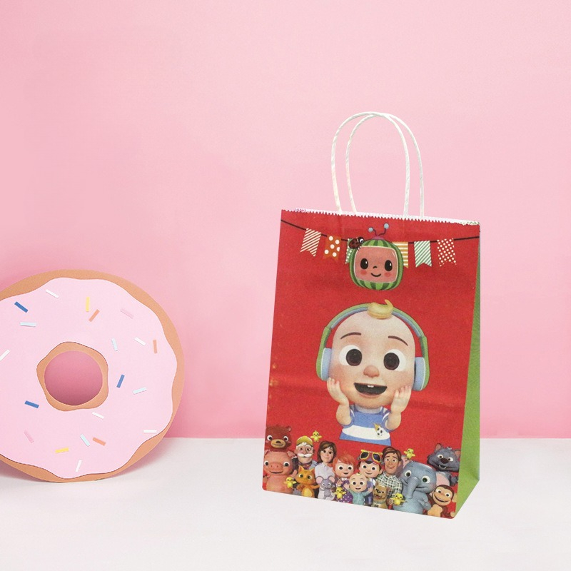 Cocomelons Party Gift Bag Set  - Party Favor Bag บทวิจารณ์และราคา
