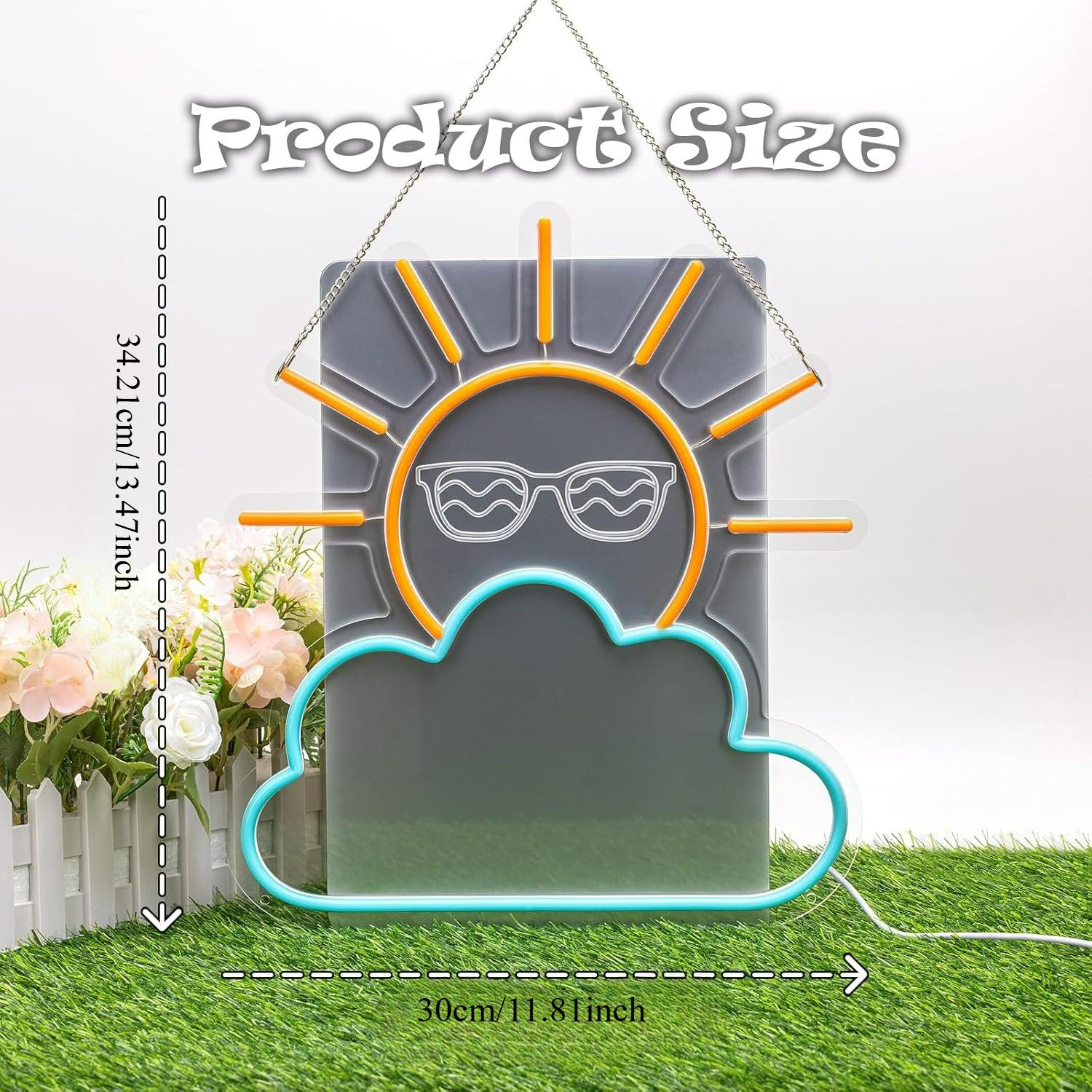 Sunrise Sunset Neon Sign USB P - Neon Sign Party บทวิจารณ์และราคา