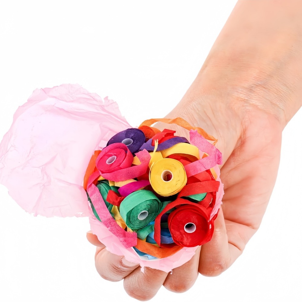 10pcs Hand Throwing Ribbon Pul - Confetti Cannon Tube บทวิจารณ์และราคา