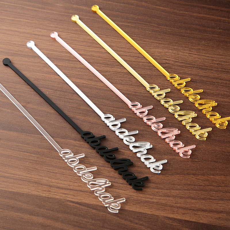 Personalized name drink stirre - Centerpiece Stick บทวิจารณ์และราคา