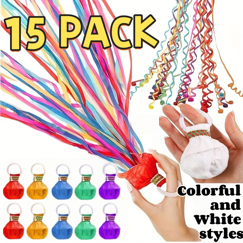 2/15pcs Hand-Thrown Confetti E - Confetti Cannon Tube บทวิจารณ์และราคา
