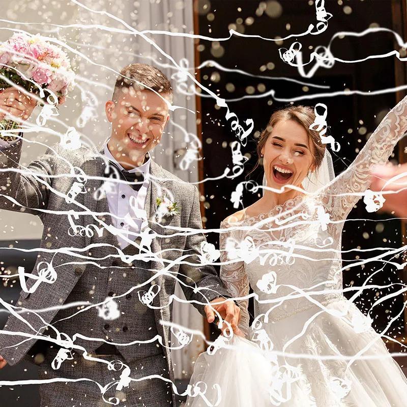2/15pcs Hand-Thrown Confetti E - Confetti Cannon Tube บทวิจารณ์และราคา