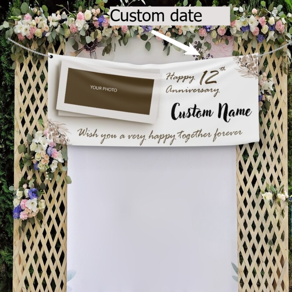 Personalized Anniversary Decor - Event & Party Supply Photos บทวิจารณ์และราคา