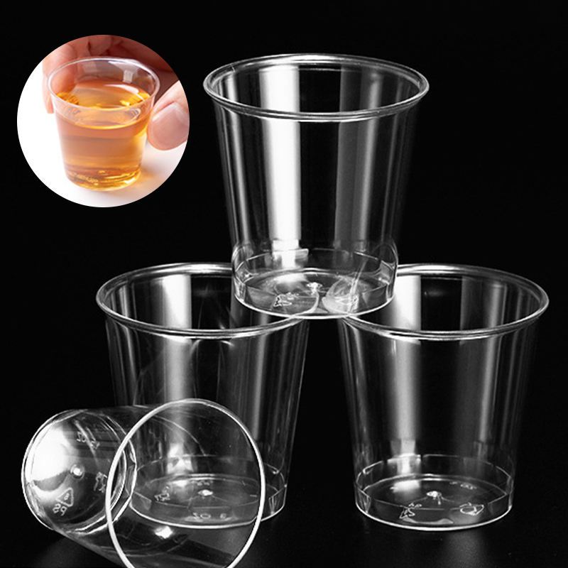 50PCS Mini Clear Plastic Dispo - Plastic Cup 50Pcs บทวิจารณ์และราคา