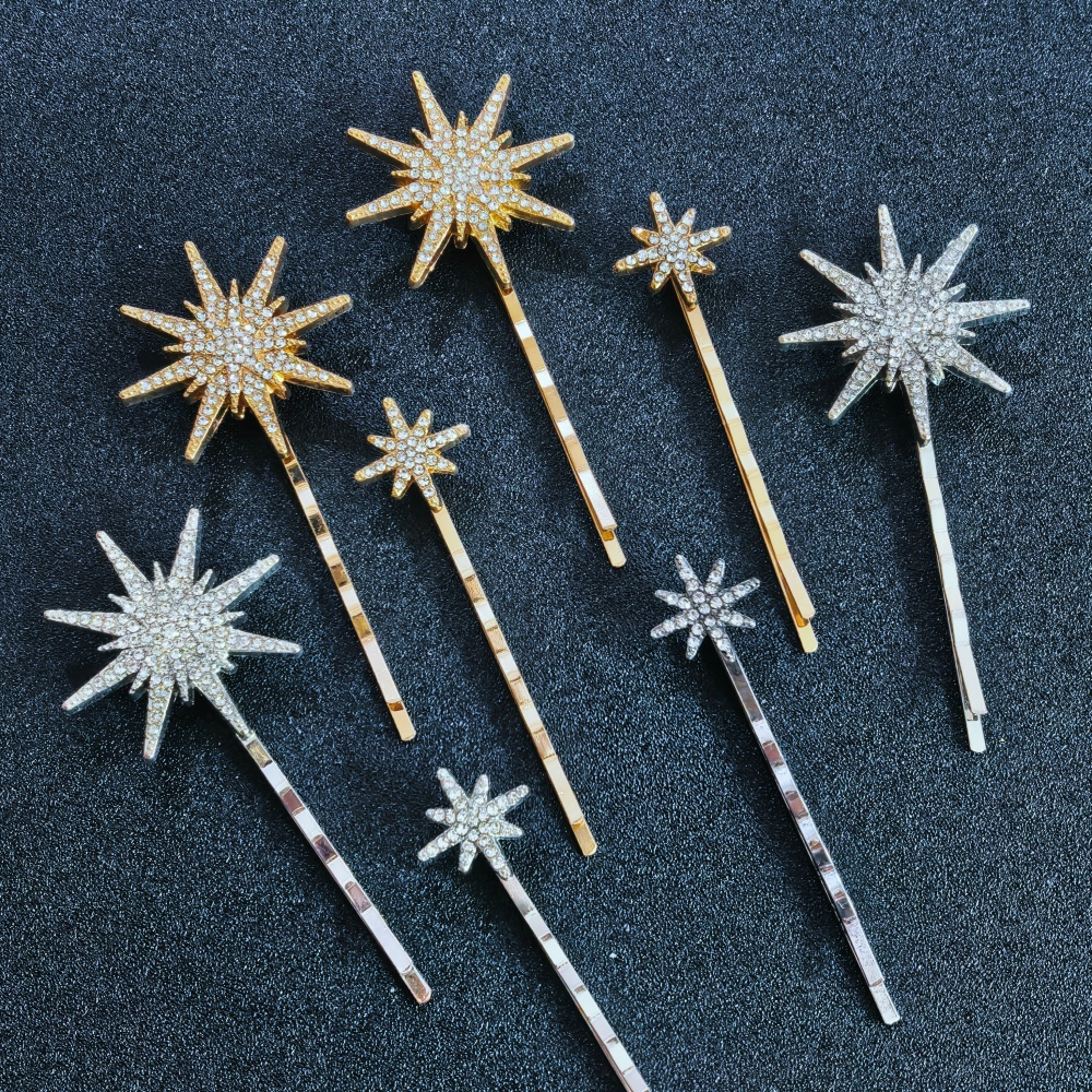 3/4 pcs set Crystal Star Hairp - Event Suppliers บทวิจารณ์และราคา