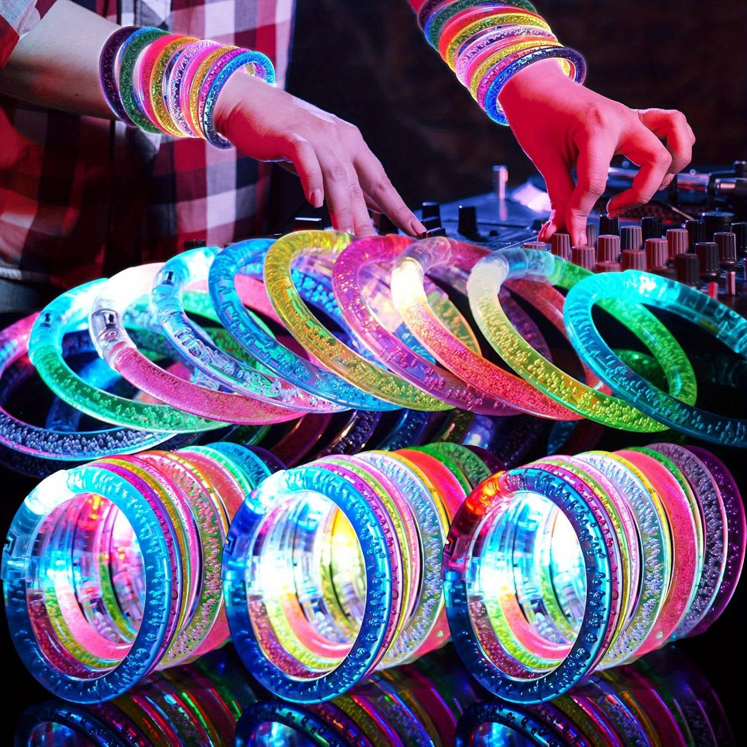 Glow-Up Party Bracelets Pack – - Event Party บทวิจารณ์และราคา