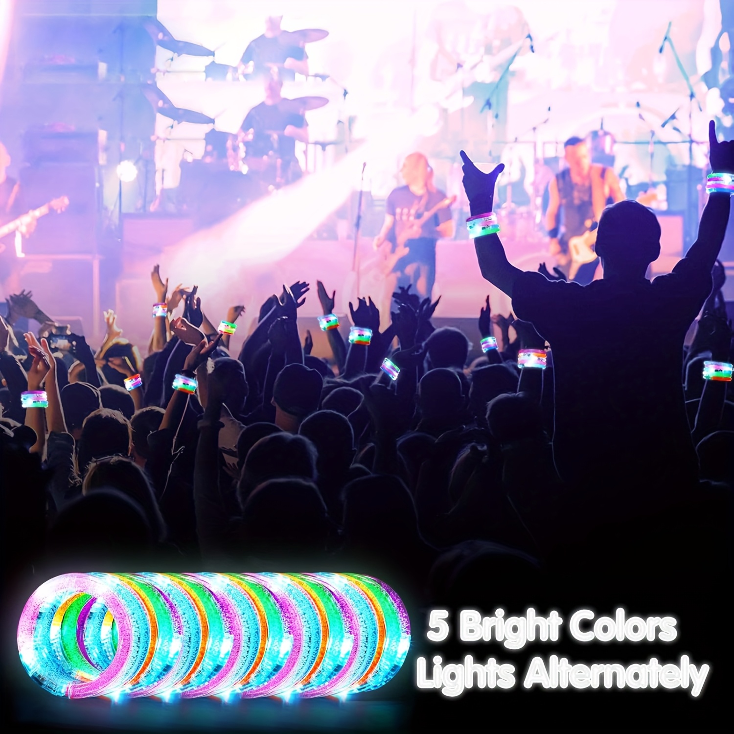 Glow-Up Party Bracelets Pack – - Event Party บทวิจารณ์และราคา