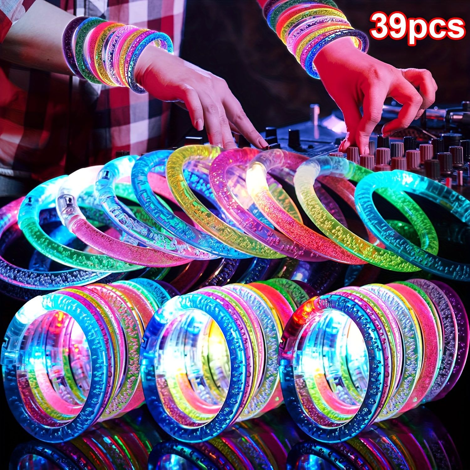 Glow-Up Party Bracelets Pack – - Event Party บทวิจารณ์และราคา