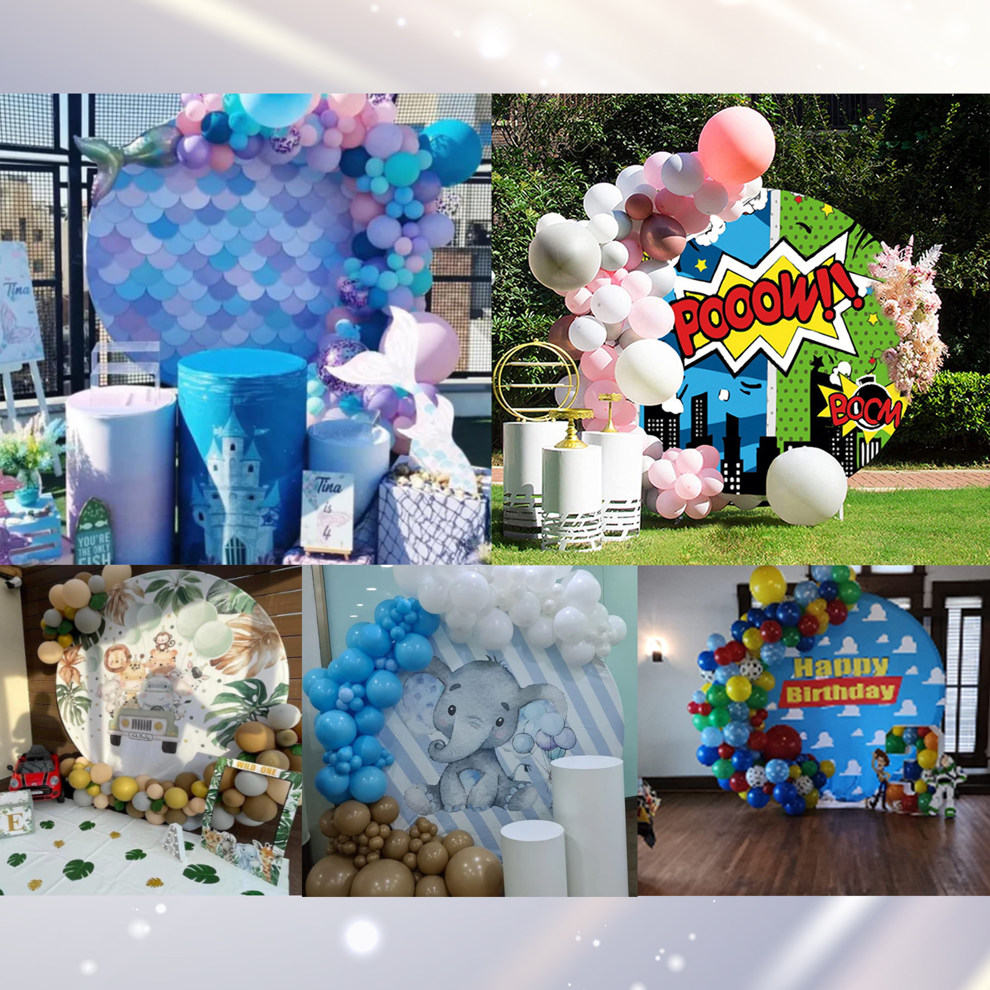 Dragon Ball Z Party Backdrop K - Event Z บทวิจารณ์และราคา