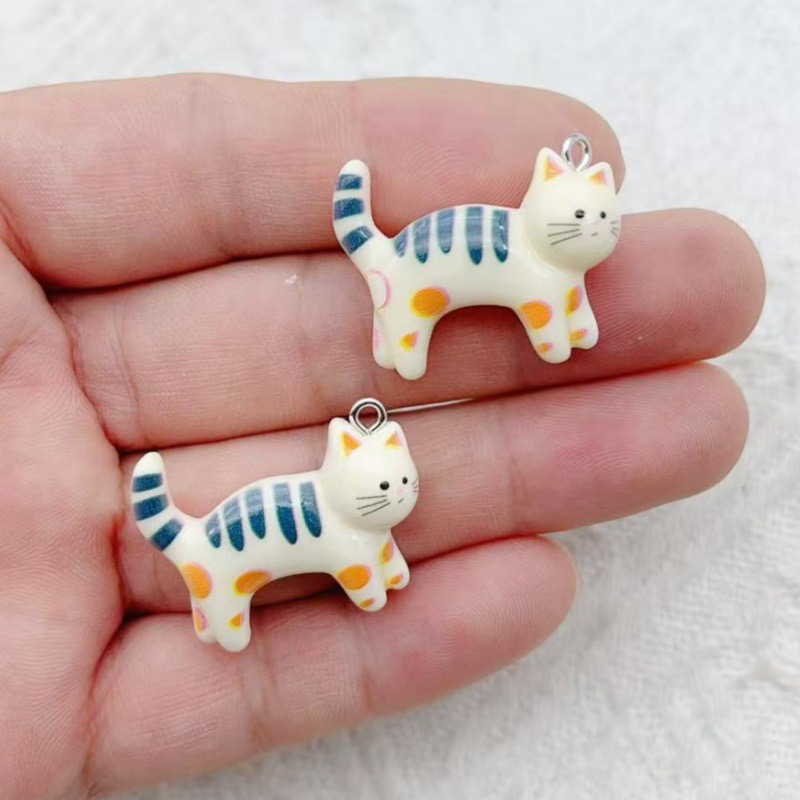 10pcs resin cartoon cat animal - Event Party บทวิจารณ์และราคา