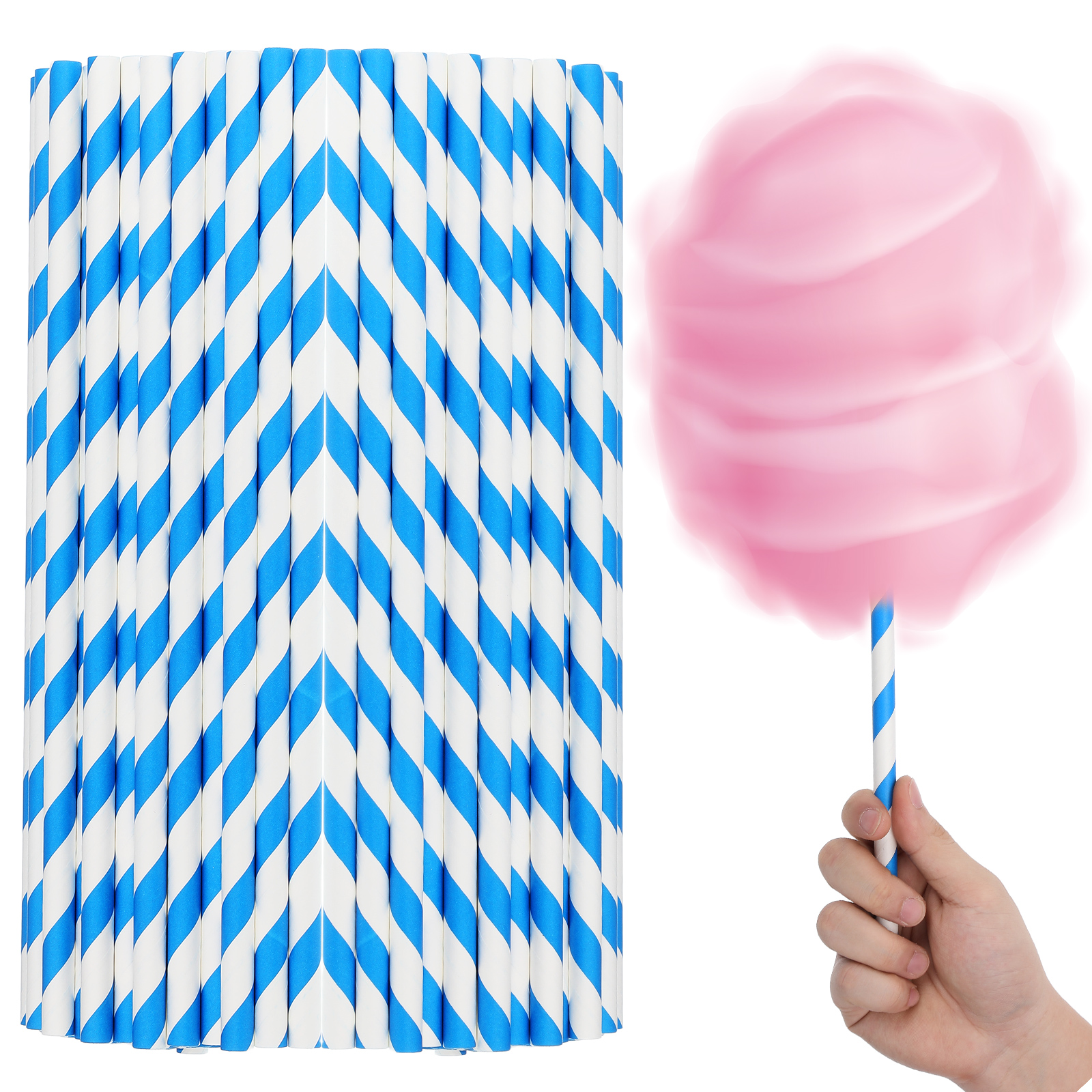 10x300mm Paper Sticks Consumab - Cotton Candy Cone บทวิจารณ์และราคา