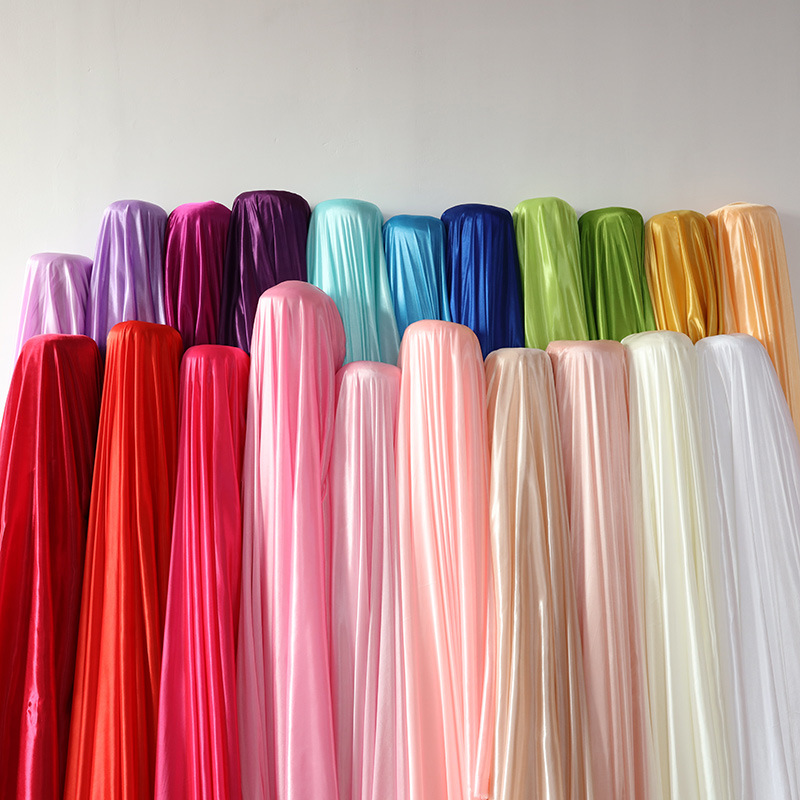 Pearlescent Ice Silk Satin Fab - Event Party บทวิจารณ์และราคา
