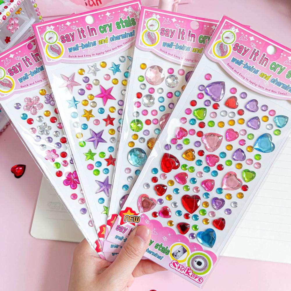 Self-Adhesive Face Rhinestones - Event Party บทวิจารณ์และราคา