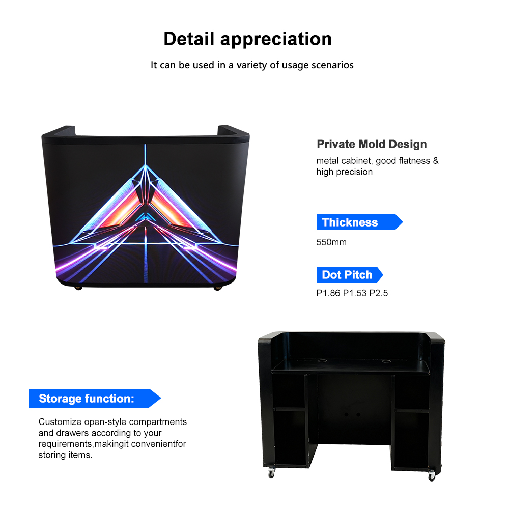Full-Color P2.5 Front Desk Led - Event Party Dj บทวิจารณ์และราคา