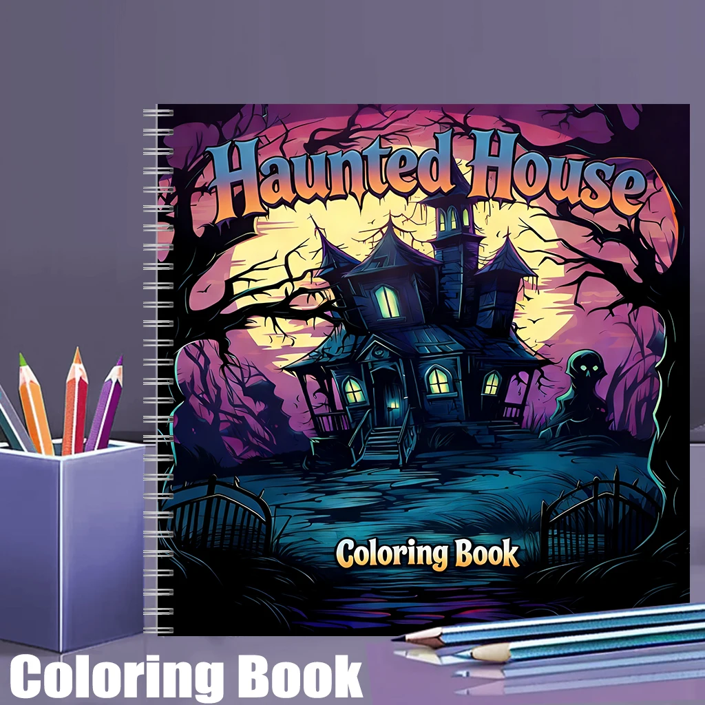 Haunted House Coloring Book fo - Event Supplies บทวิจารณ์และราคา