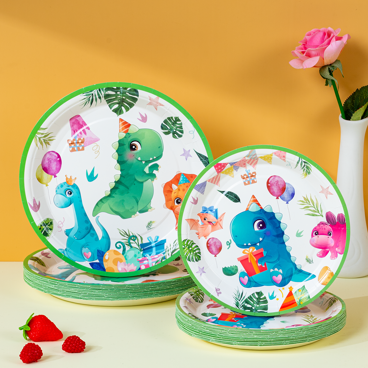 10/25/50Pcs Cute Party Dinosau - Event Party บทวิจารณ์และราคา